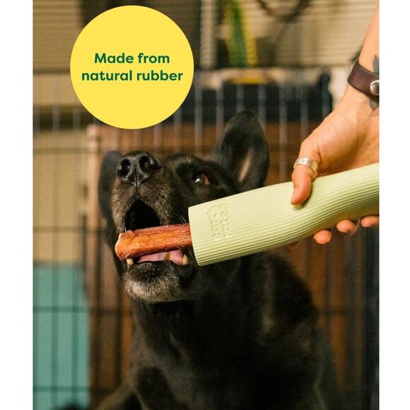 Earth Rated Durable Natural Rubber Dog Chew Treat Enrichment Toy Bone Large 9" - Picture 9 of 9